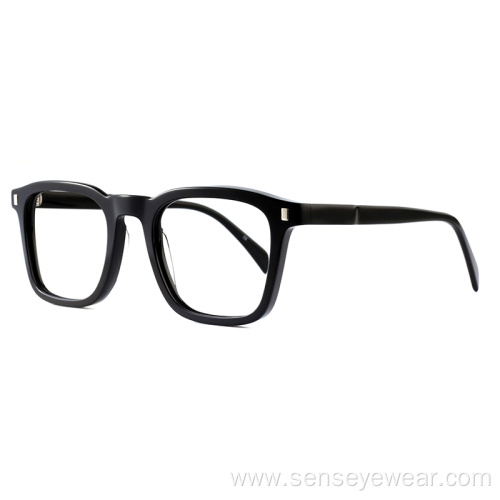 Custom Logo Fashion Optical Glasses Acetate Eyewear Frame